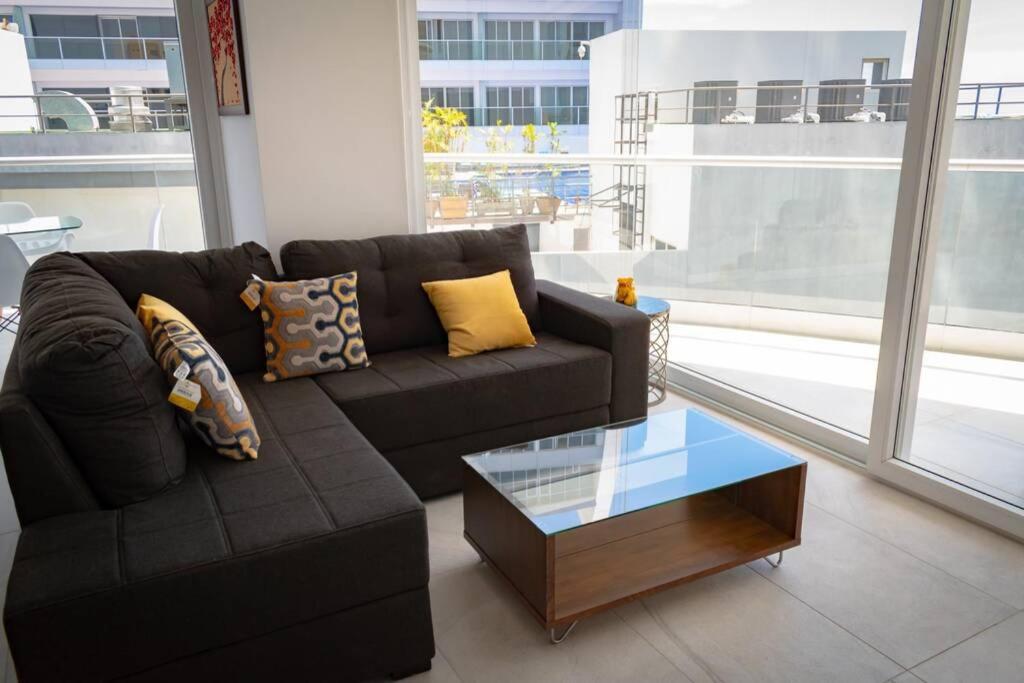M3 Lujoso Y Comodo Departamento Con Playa 2 Piscinas Cancha De Tenis Jacuzzi Seguridad 24 Horas Манта Екстериор снимка