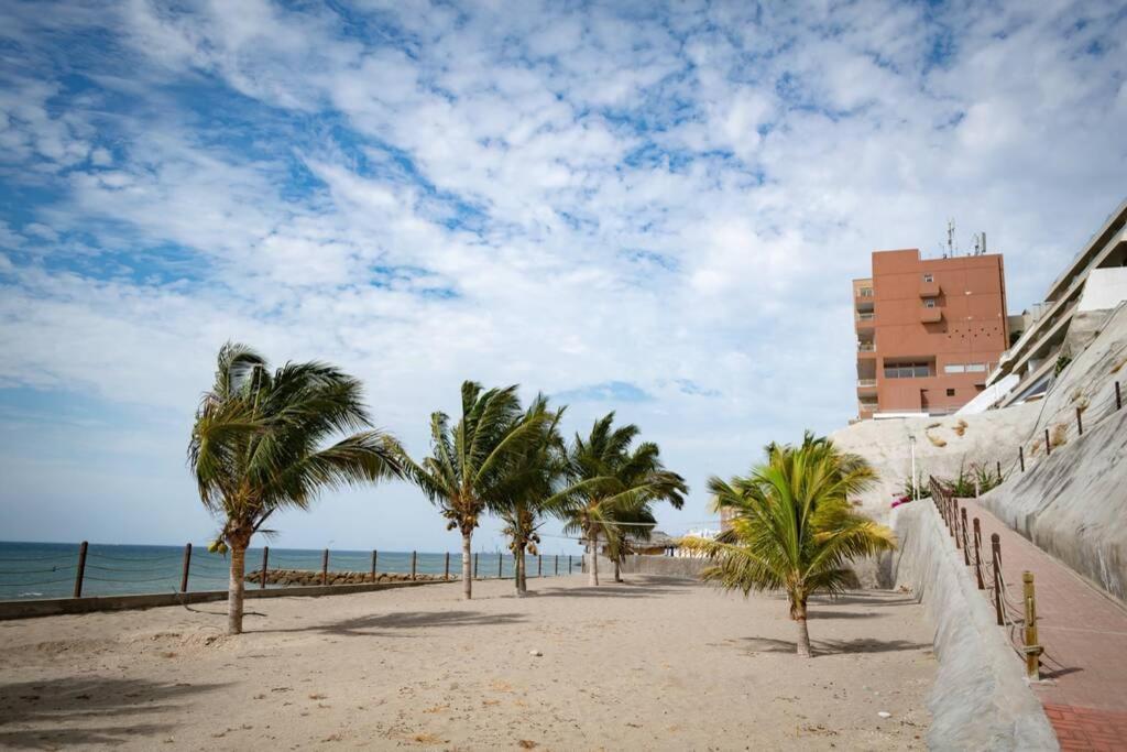 M3 Lujoso Y Comodo Departamento Con Playa 2 Piscinas Cancha De Tenis Jacuzzi Seguridad 24 Horas Манта Екстериор снимка