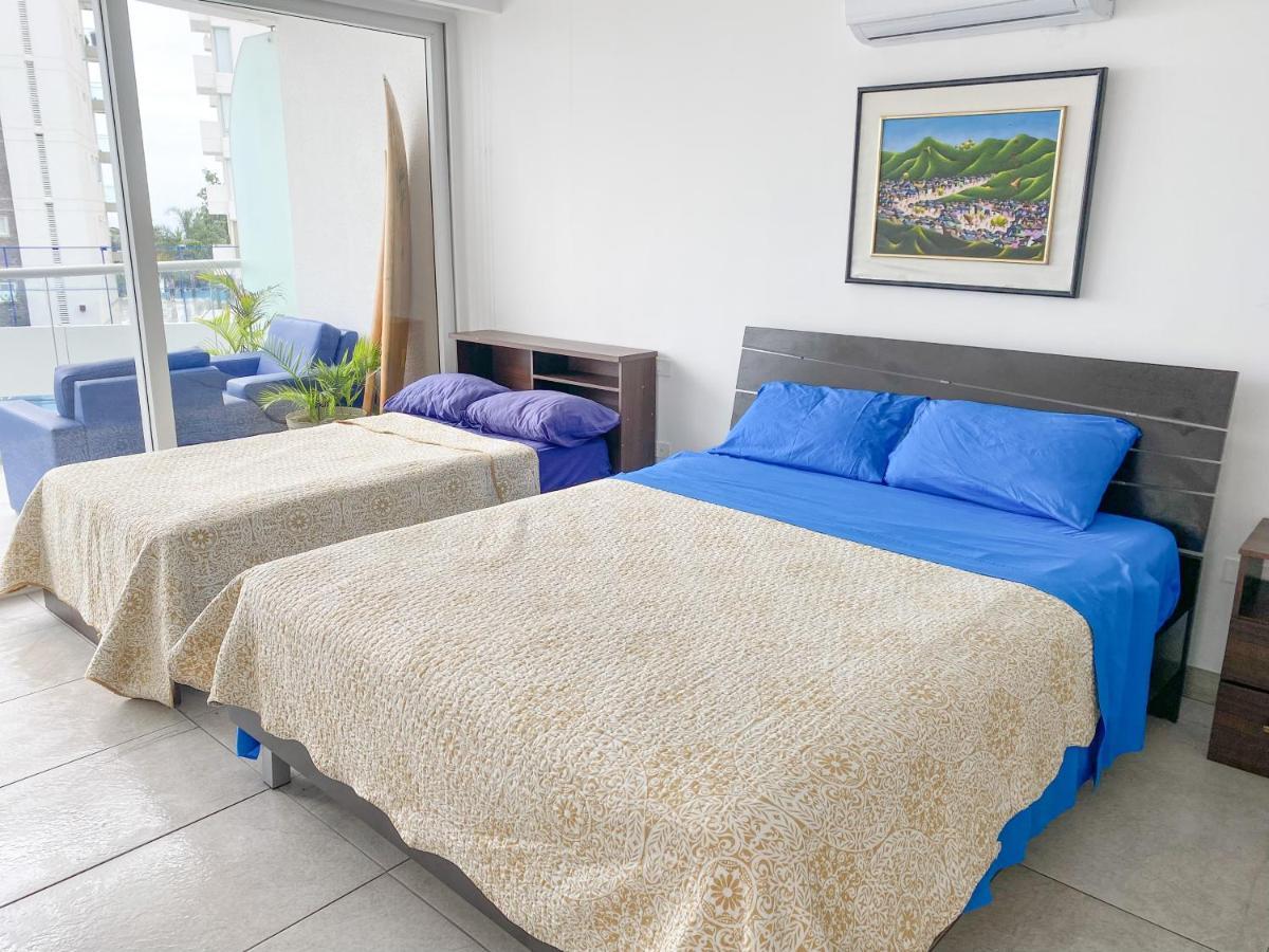 M3 Lujoso Y Comodo Departamento Con Playa 2 Piscinas Cancha De Tenis Jacuzzi Seguridad 24 Horas Манта Екстериор снимка